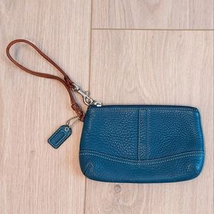 Coach Leather Wristlet